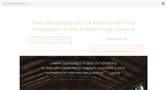 Desktop Screenshot of gracephotographybrla.com